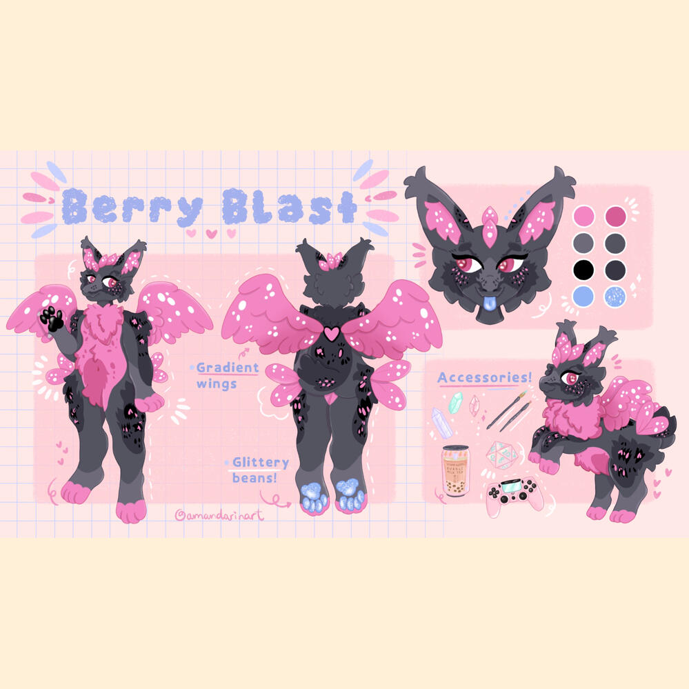 Hi! My name is Amanda! here you will find information about commissions and art to come!